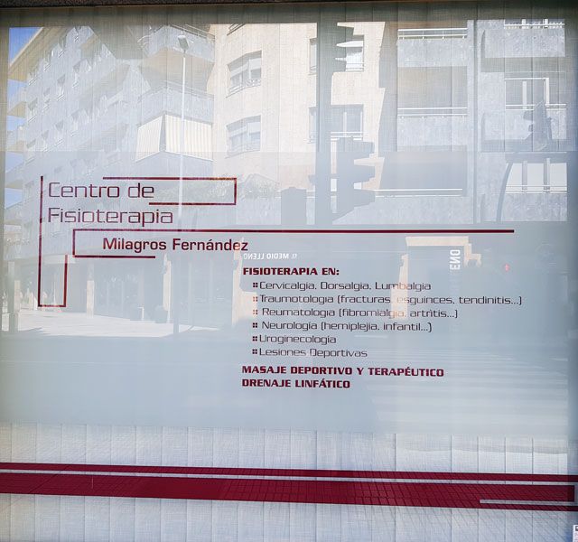 Centro de Fisioterapia Milagros Fernández entrada